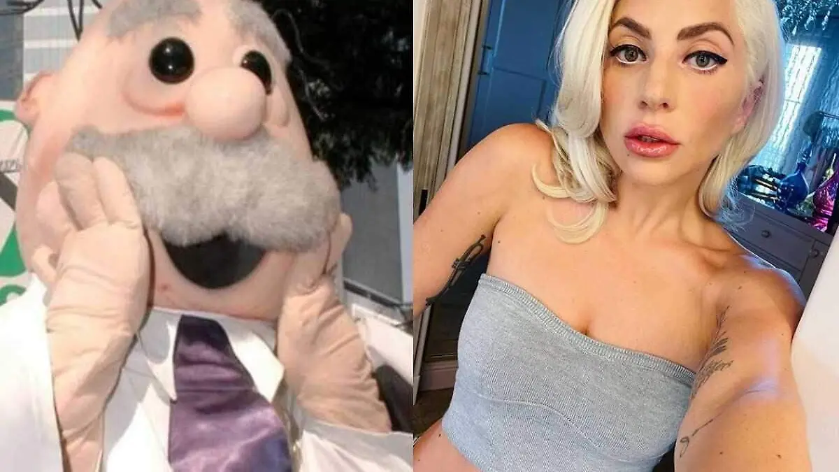 Le avientan peluche de Dr Simi a Lady Gaga